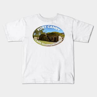 Fort Canby Cape Disappointment Washington Kids T-Shirt